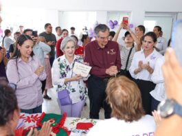 Américo y María de Villarreal acercan servicios de salud a las familias a través de Lazos del Bienestar