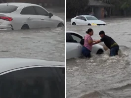 Inundaciones repentinas convierten carreteras en ríos en el oeste de Texas