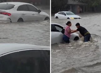 Inundaciones repentinas convierten carreteras en ríos en el oeste de Texas