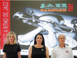 Impulsa Mónica Villarreal la proyección internacional de Tampico a través del Festival del Jazz